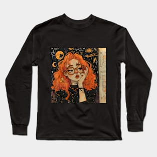 Dark Academia Aesthetic Long Sleeve T-Shirt